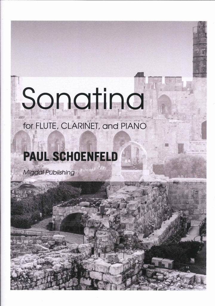 Schoenfeld, Sonatina (Fl,Cl,Pf) (Migdal Pub.)