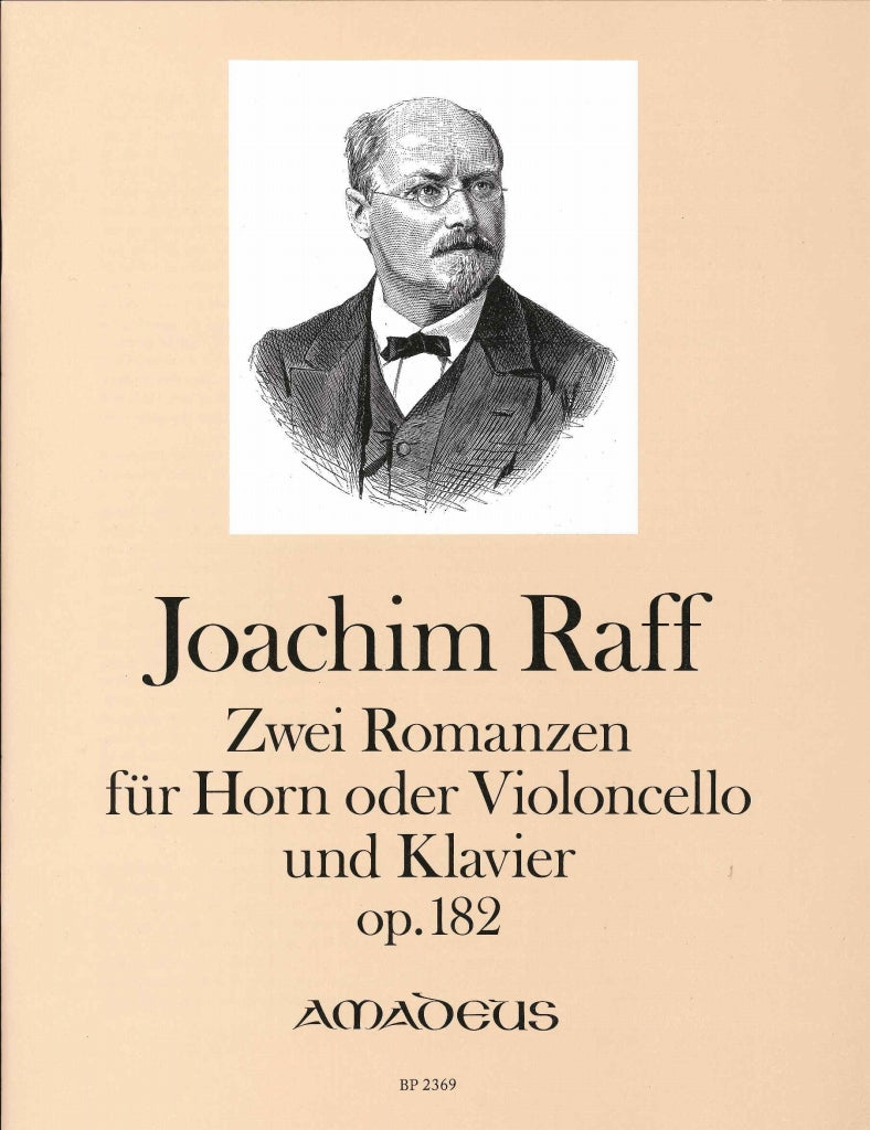Raff, 2 Romanzen op. 182 (Hn/Vc,Pf) (Amadeus Verlag)