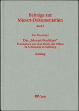 Neumayr, 'Mozart-Nachlass': Musikalien (Carus)