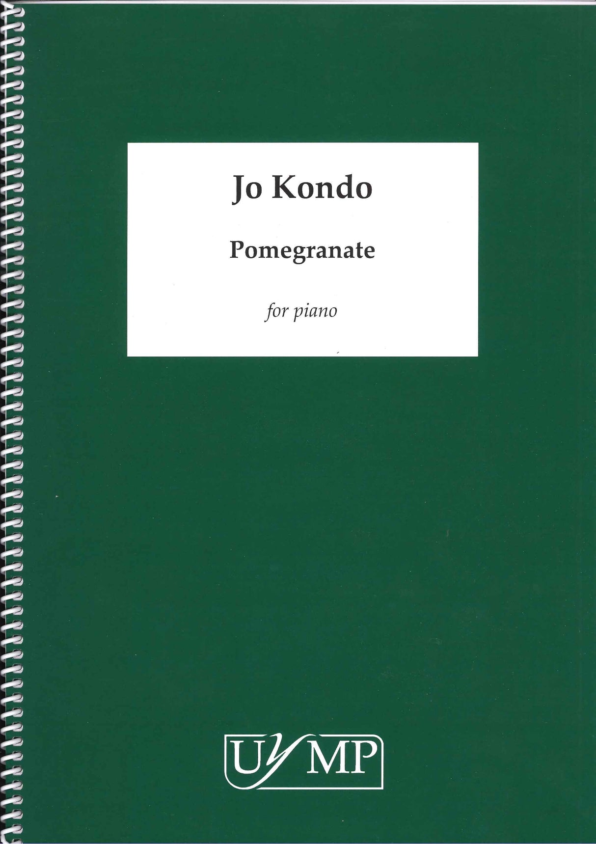 Kondo, Pomegranate (2020) (York Music Press, University of)