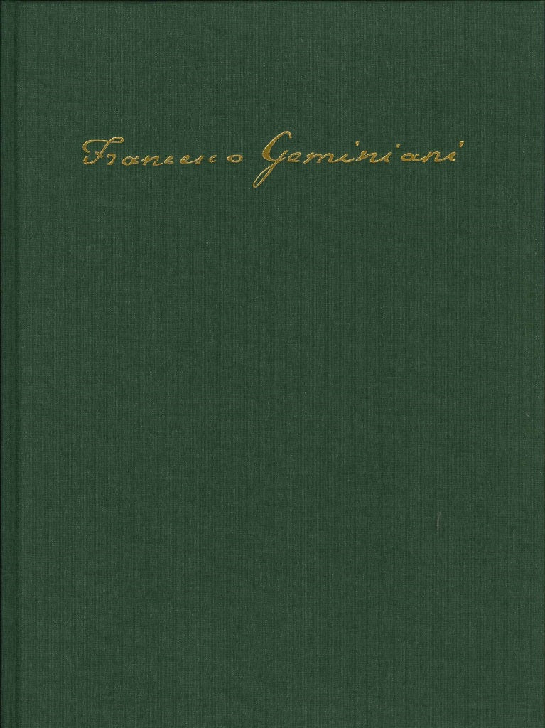 Geminiani, Opera omnia 1B (Ut Orpheus)