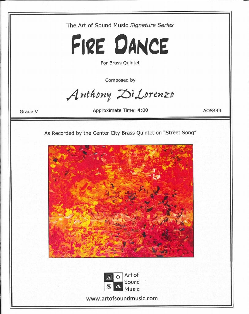 DiLorenzo, Fire Dance (Quintet) (Art of Sound Music)