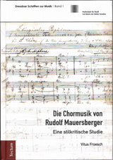 Froesch, Chormusik von R. Mauersberger (Tectum Verlag)