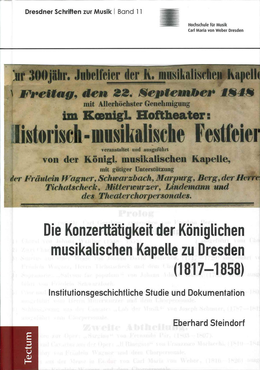 Froesch, Konzerttatigkeit der Konigliche (Tectum Verlag)