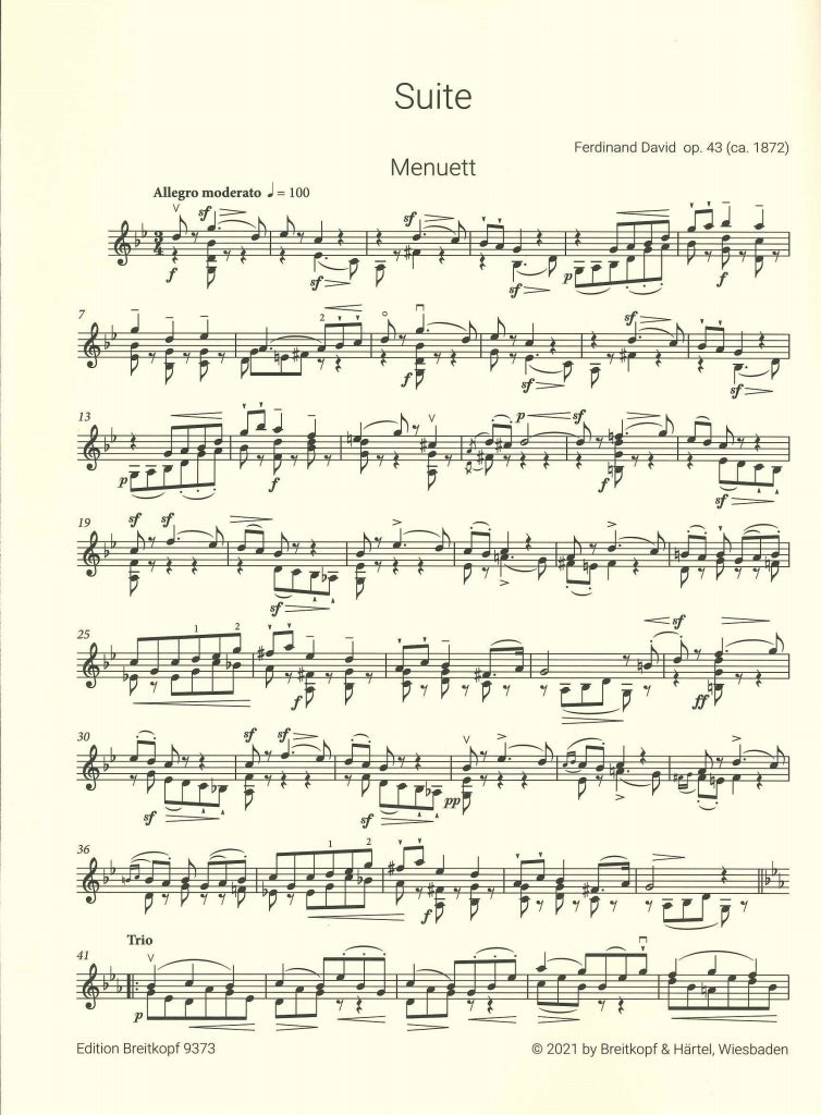 In the Spirit of Bach: 6 Werke (Vn Solo) (Breitkopf)