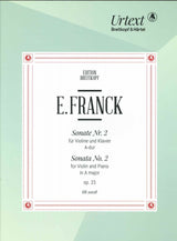 Franck,E., Sonata No. 2 in A, op. 23 (Breitkopf)