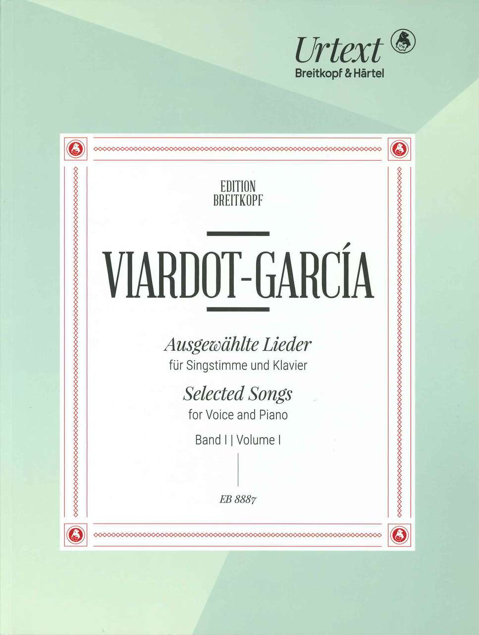 Viardot, Ausgewahlte Lieder 1 [G/Russ/I] (Breitkopf)
