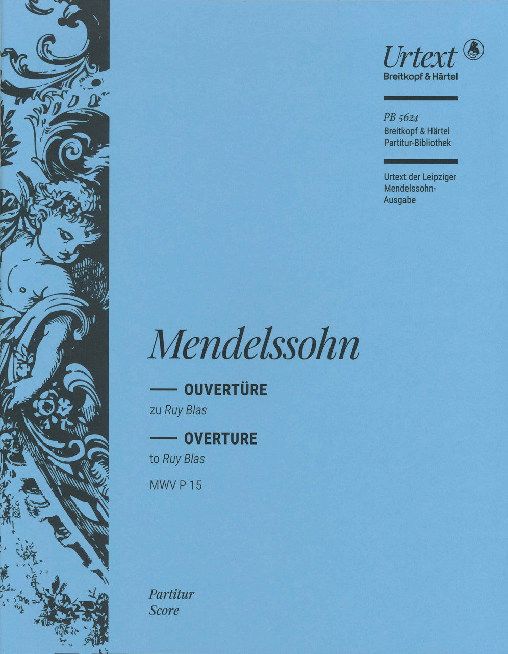 Mendelssohn, Ruy Blas Ov Full Score (Breitkopf)