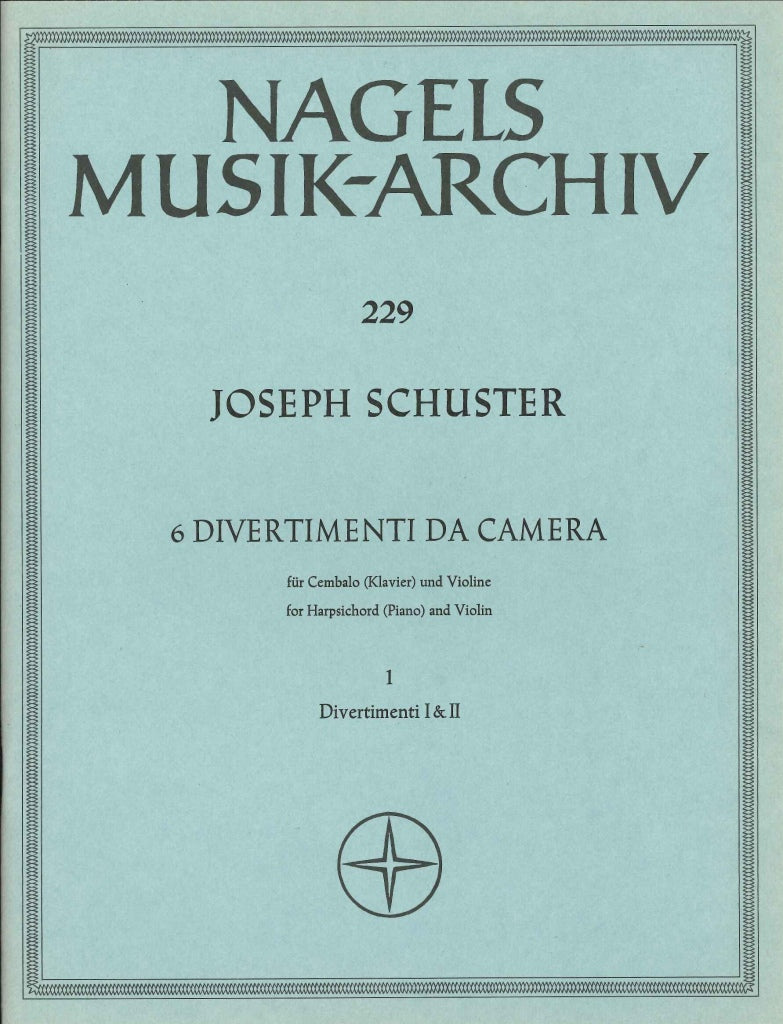 Schuster, Divertimenti da camera 1, 2 (Barenreiter)