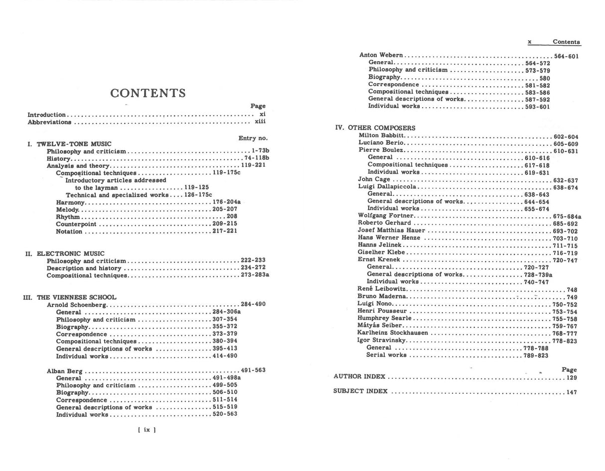 Basart, Serial Music: Classified Biogr(p (California Press, University of)