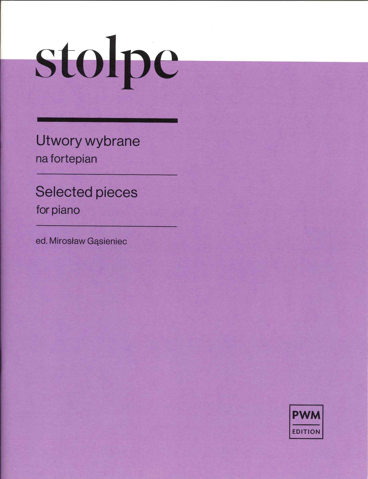 Stolpe, Selected Pieces for Piano (PWM)