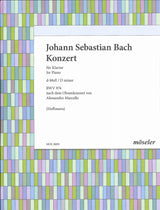 Bach, Concerto BWV 974 in d (Moseler)