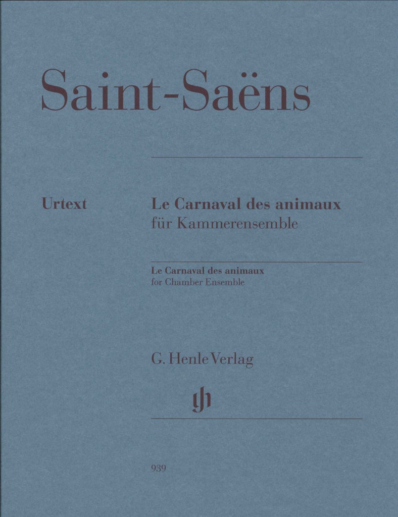 Saint-Saens, Carnaval des animaux Parts (Henle)