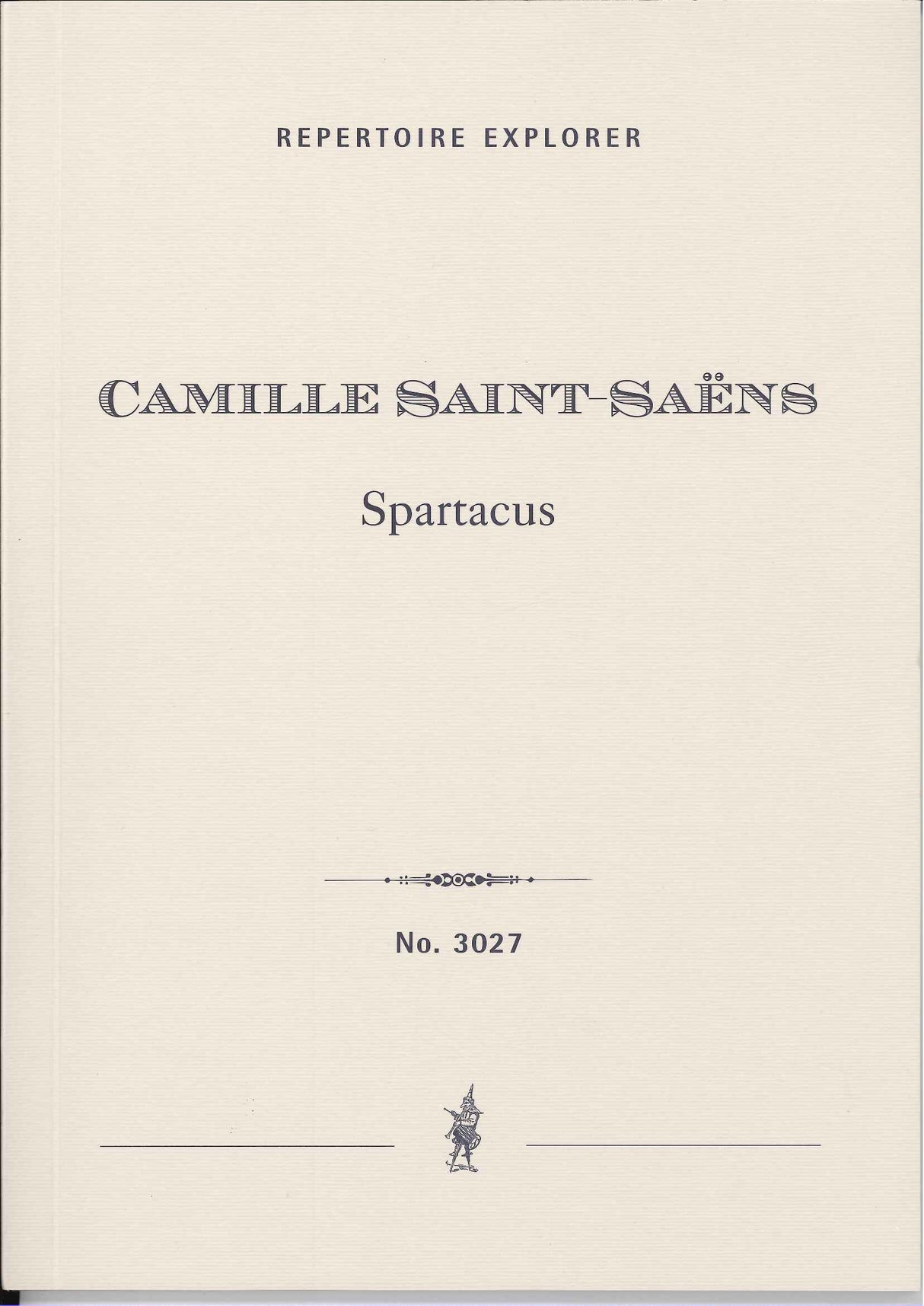 Saint-Saens, Spartacus Overture (Hoflich)