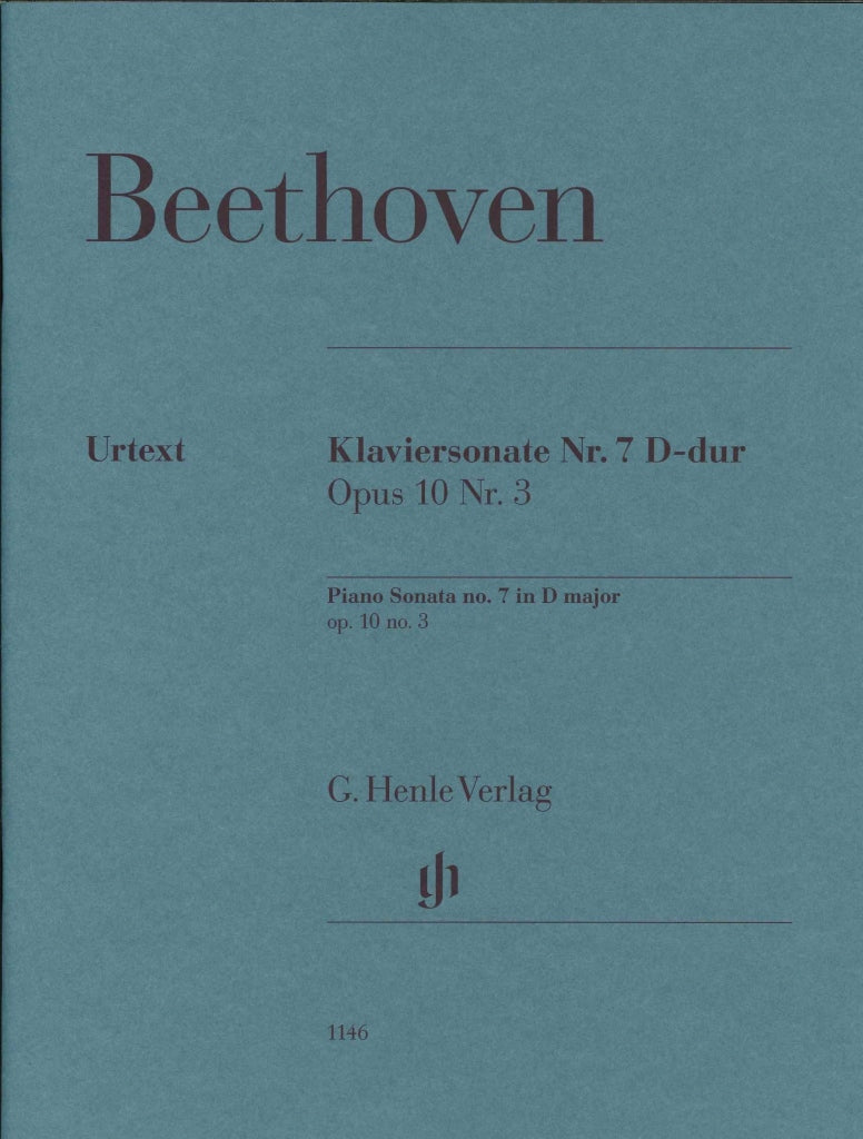 Beethoven, Sonata No. 7 in D op. 10/3 (Henle)