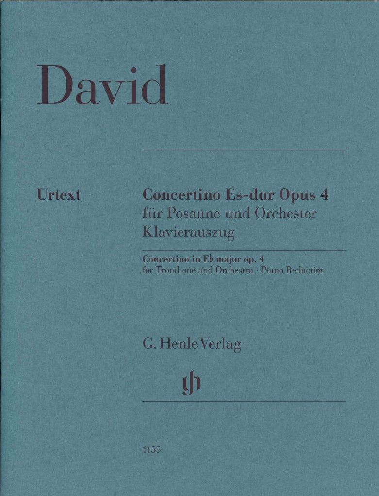 David, Concertino op. 4 in Eb (Henle)