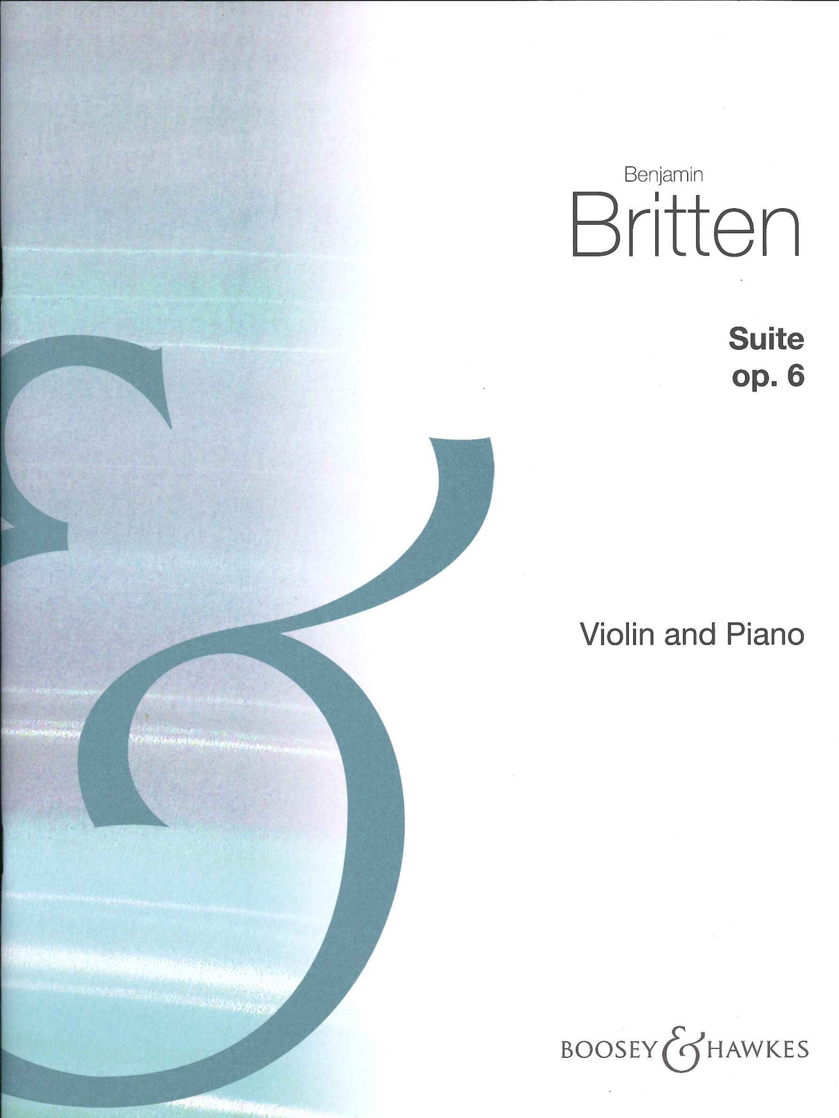 Britten, Suite op. 6 (Boosey)