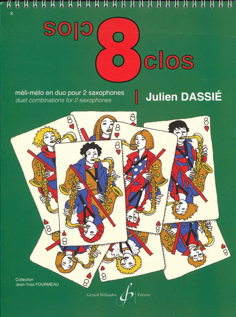 Dassie, 8 clos: meli-melo en duo (Billaudot)