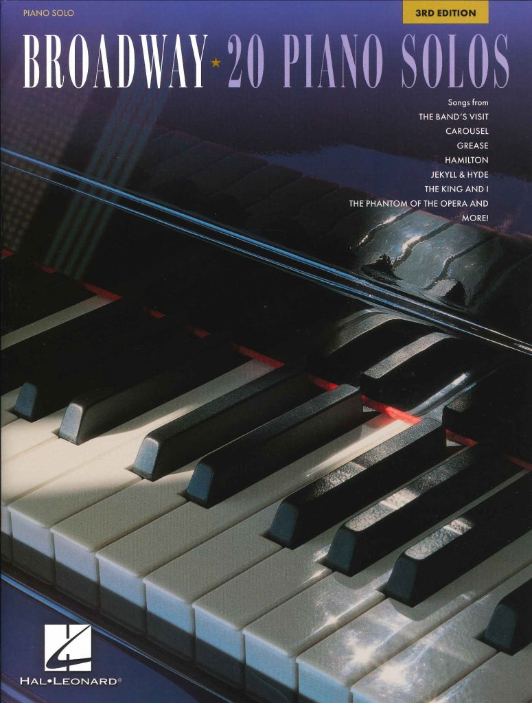 Broadway: 20 Piano Solos, 3rd ed. (Hal Leonard)