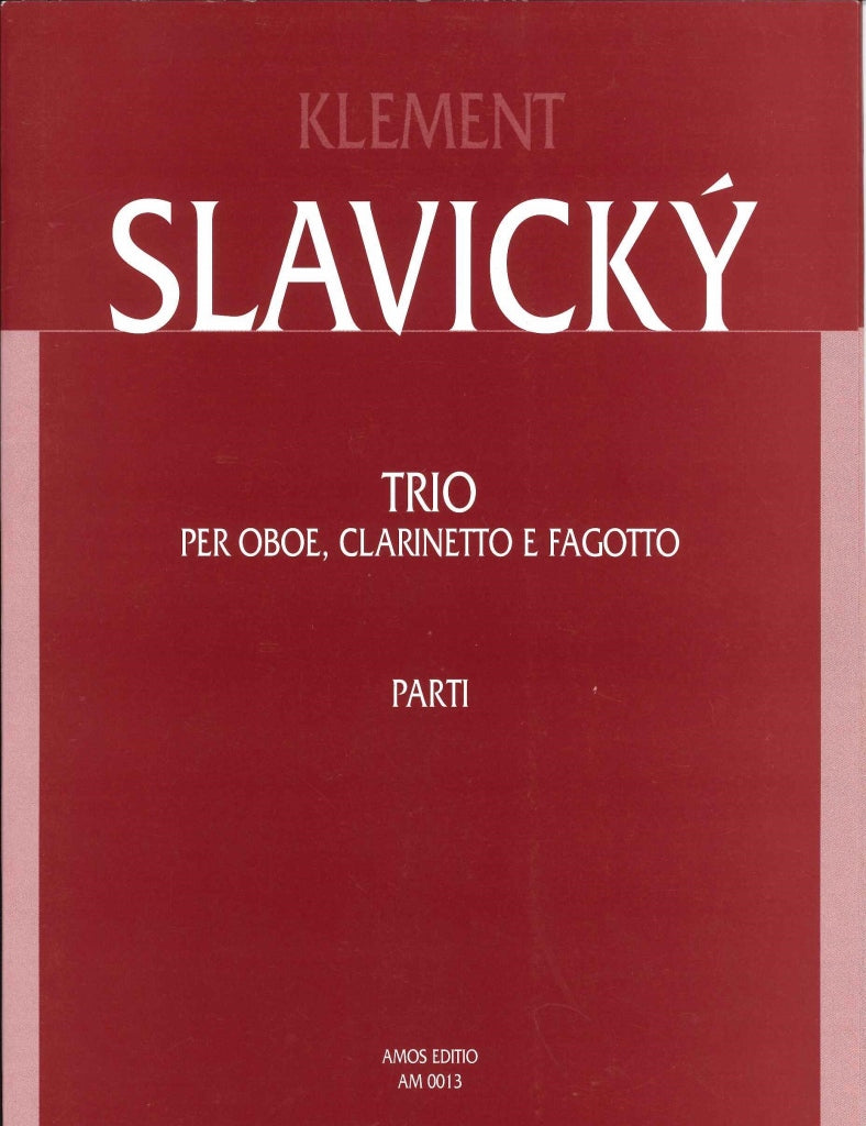 Slavicky, Trio (Ob,Cl,Bn) (Amos Editio)