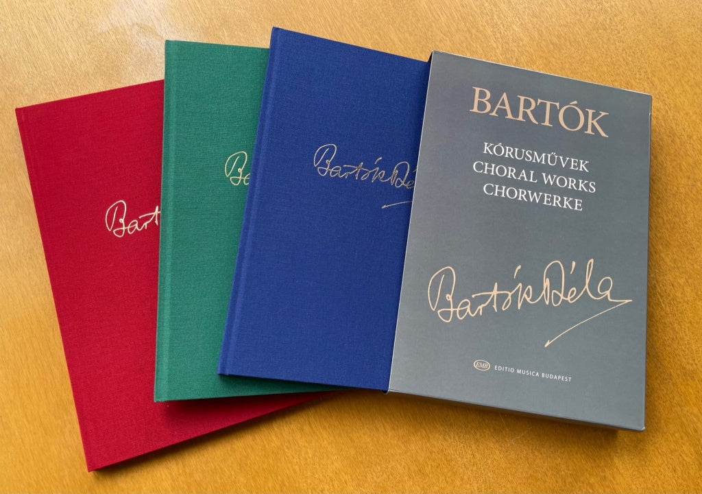 Bartok, Choral Works (3-volume Set) (Editio Musica Budapest)