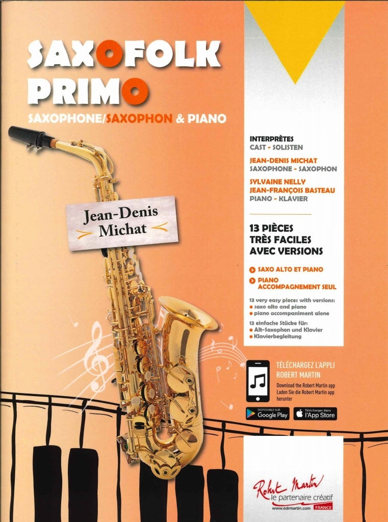 Saxofolk Primo Volume 0 (Robert Martin)