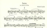 Camilo, Suite for Clarinet in Bb (Trito)