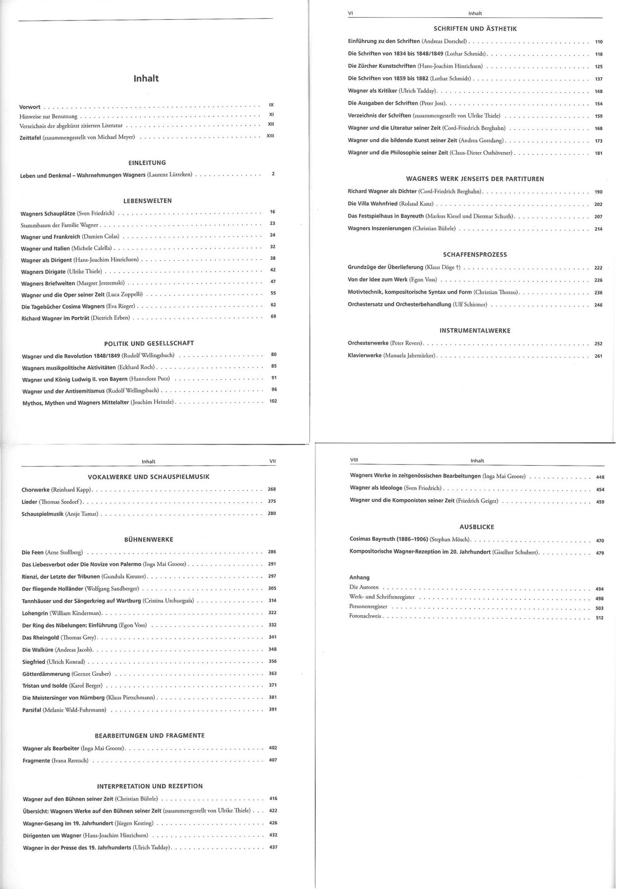 Lutteken,L.(ed.), Wagner Handbuch(pap) (Barenreiter/Metzler)
