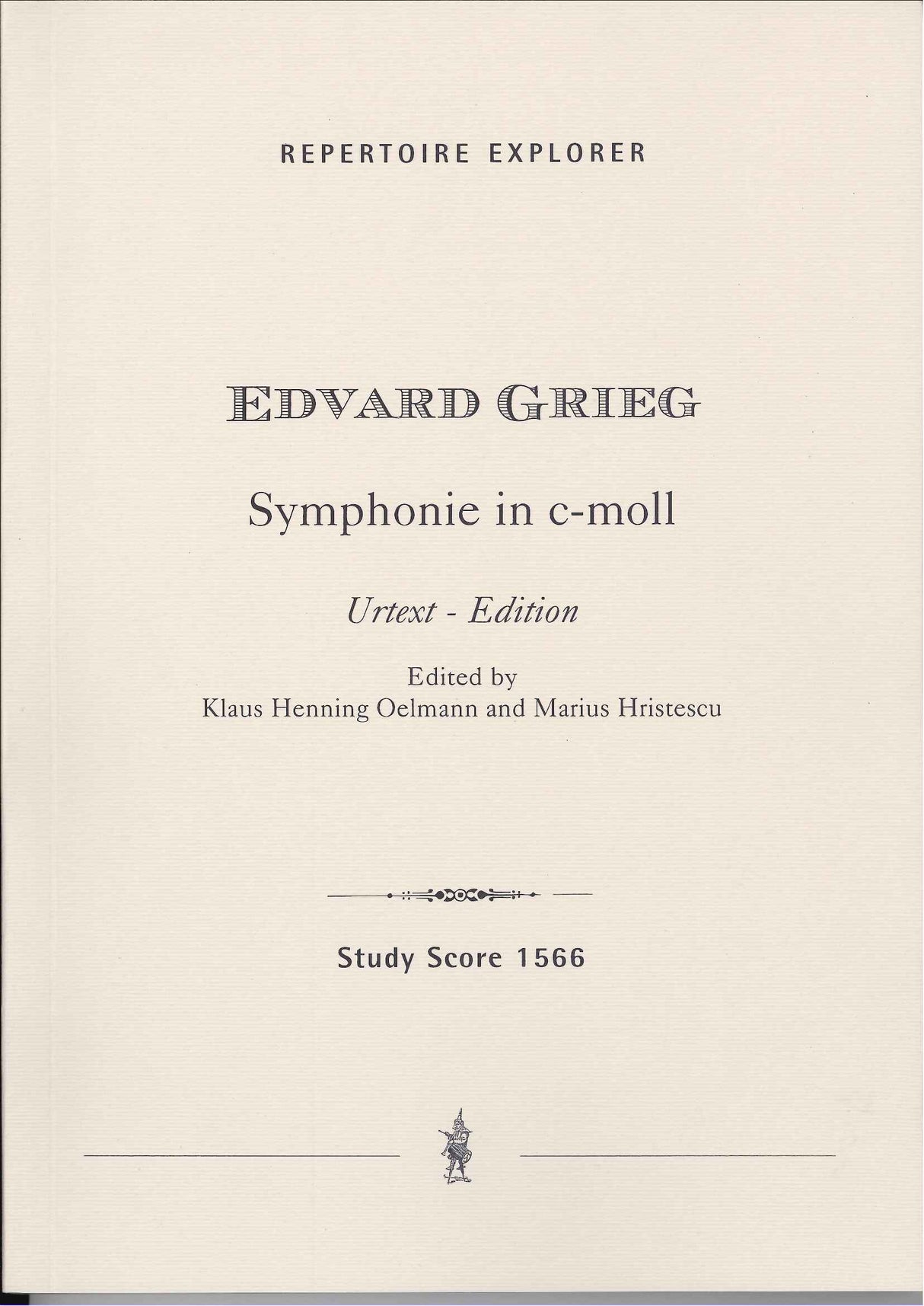 Grieg, Symphony in c minor (Hoflich)