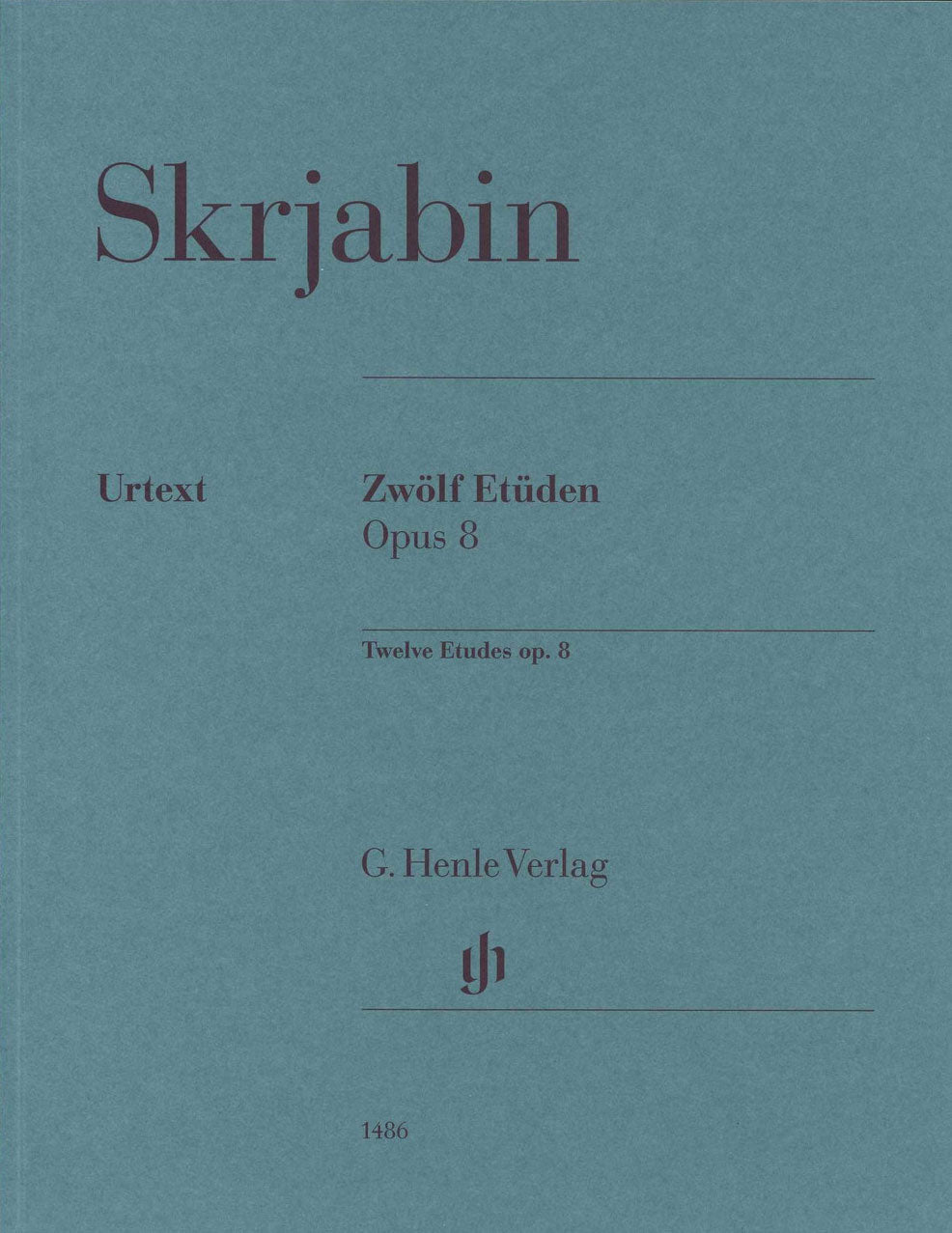 Scriabin, Etudes op. 8 (Henle)