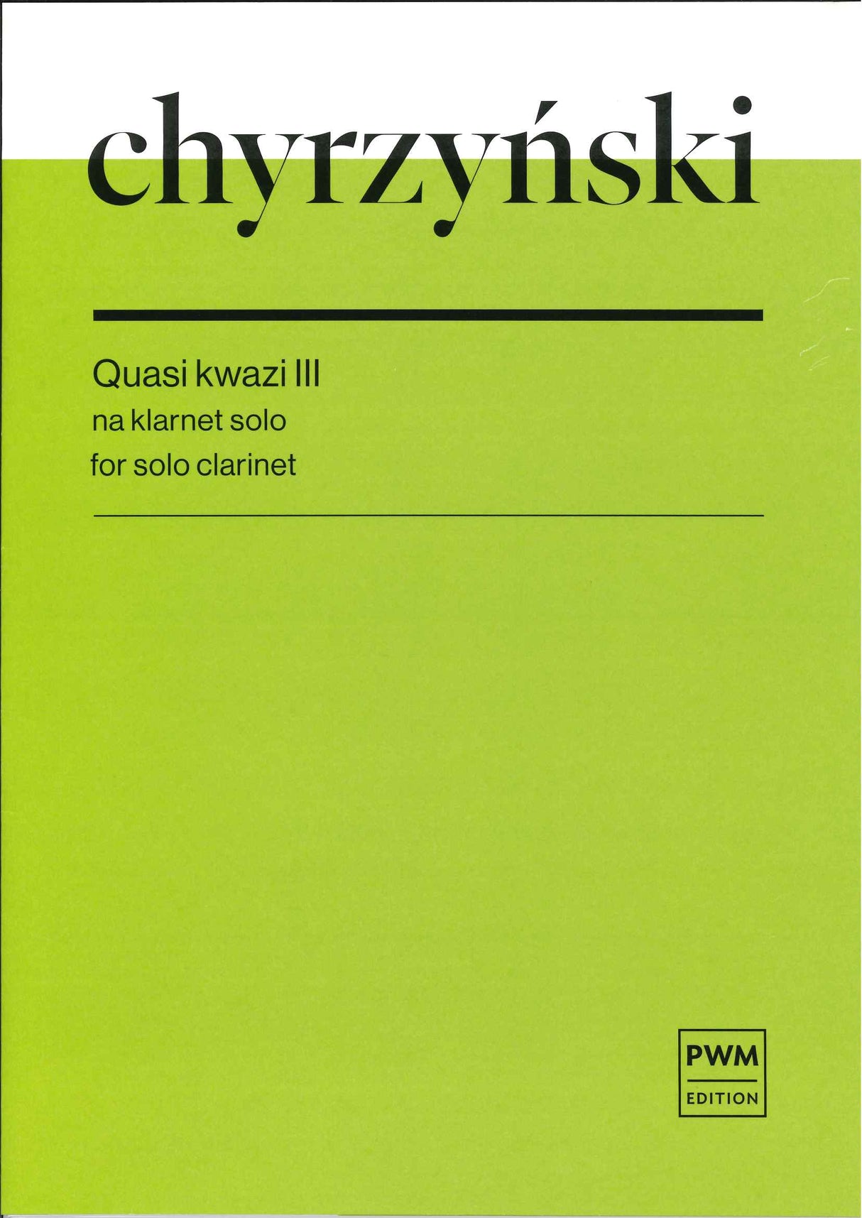 Chyrzynski, Quasi kwazi III (PWM)