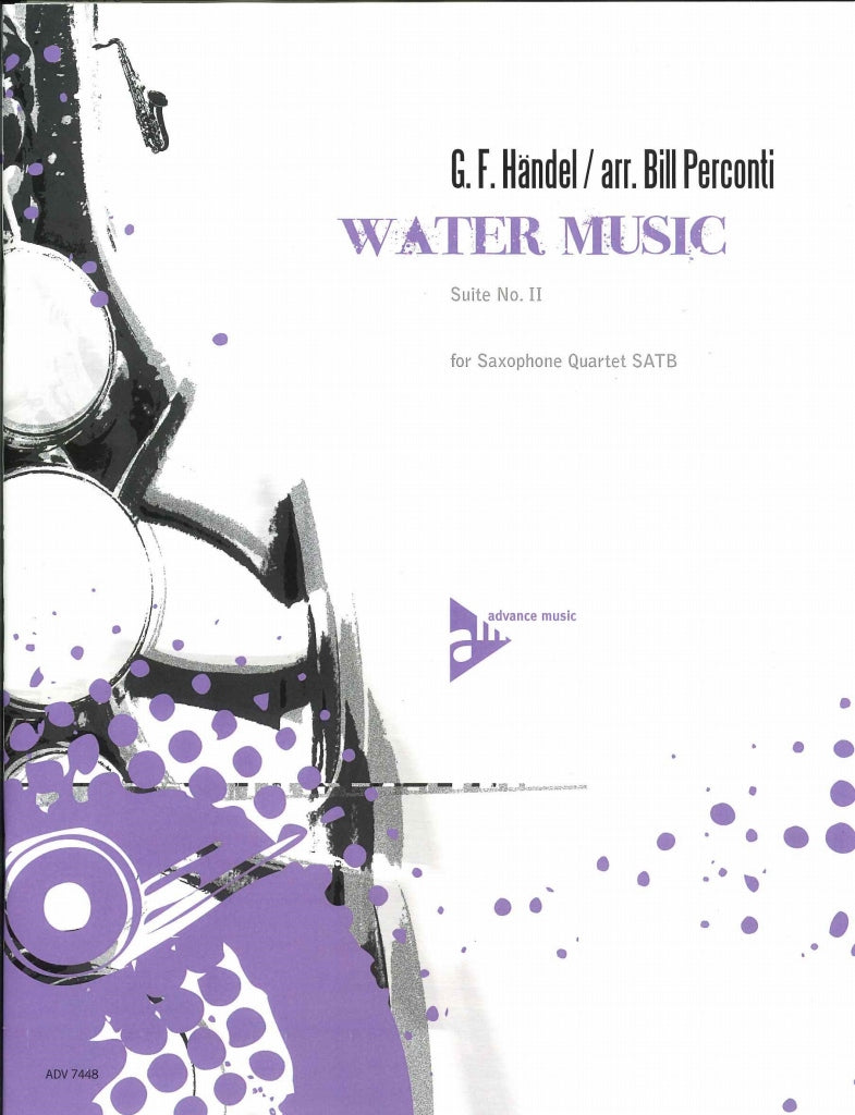 Handel, Water Music, Suite No. 2 (SATBr) (Advance Music)