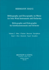 Biblio & Discography Wind,Orch. Vol. 2 (Musica Rara)