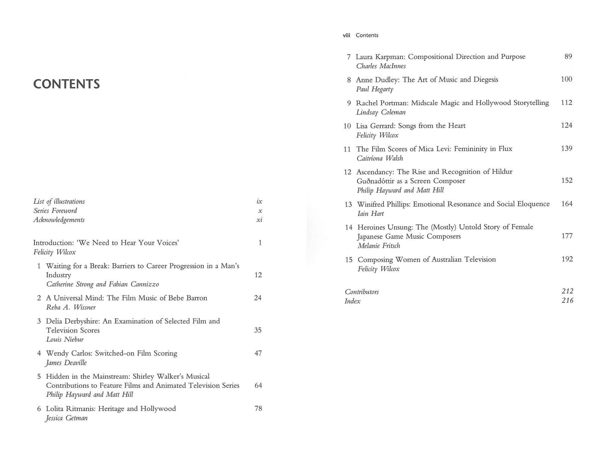 Wilcox, Women's Music for Screen (paper) (Routledge)