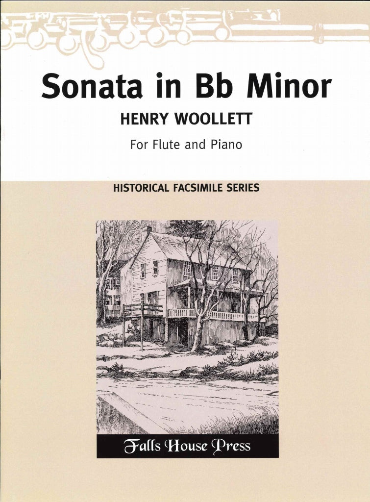 Woollett, Sonata in b flat min. (Falls House Press)