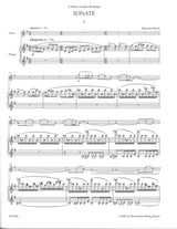 Ravel, Sonate; Berceuse sur le nom Faure (Barenreiter)