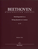 Beethoven, String Quartet op. 132 (Barenreiter)