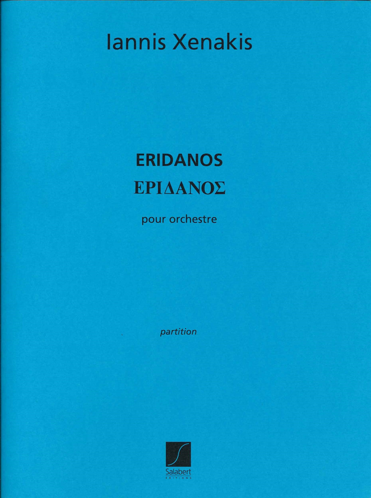 Xenakis, Eridanos (Salabert)