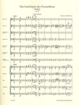 Beethoven, Prometheus Ov Full Score (Barenreiter)