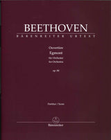 Beethoven, Egmont Ov Full Score (Barenreiter)