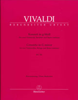 Vivaldi, Concerto RV 531 in g (2Vc,Pf) (Barenreiter)