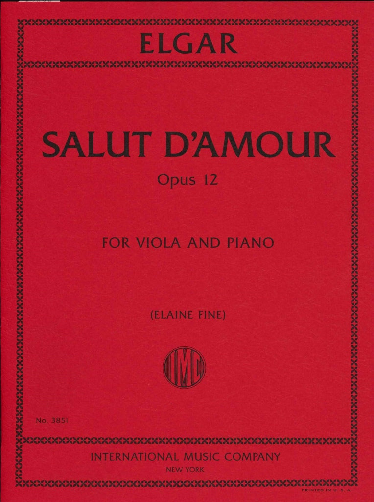 Elgar, Salut d'amour op. 12 (IMC)