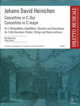 Heinichen, Concertino in C (3Rec,Pf) (Doblinger)