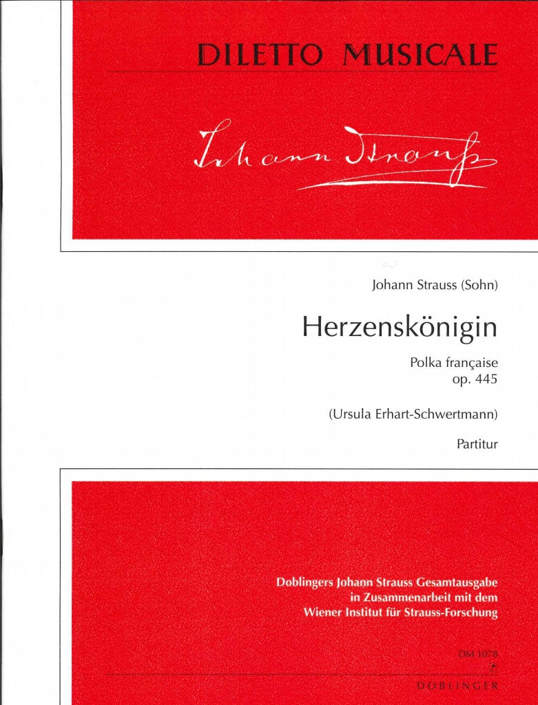 Strauss,J., Herzenskonigin: Score (Doblinger)