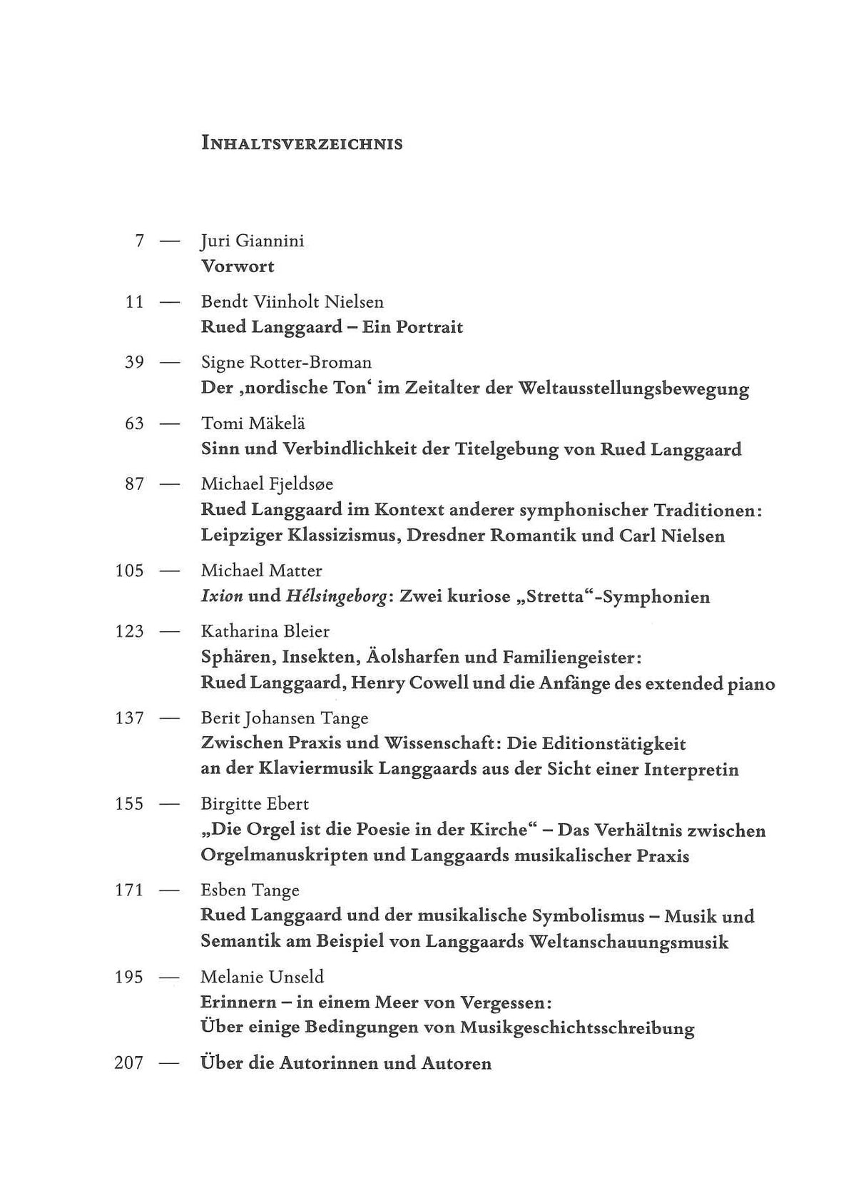 Giannini, Rued Langgaard: Perspektiven (Hollitzer Wissenschaftsverlag)