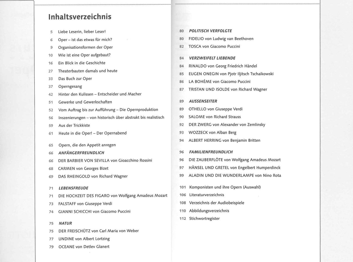 Solfaghari, Crashkurs Oper: Geschichte (Schott)