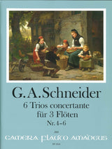 Schneider, 6 Trios concertante, 4-6 3Fl (Amadeus Verlag)