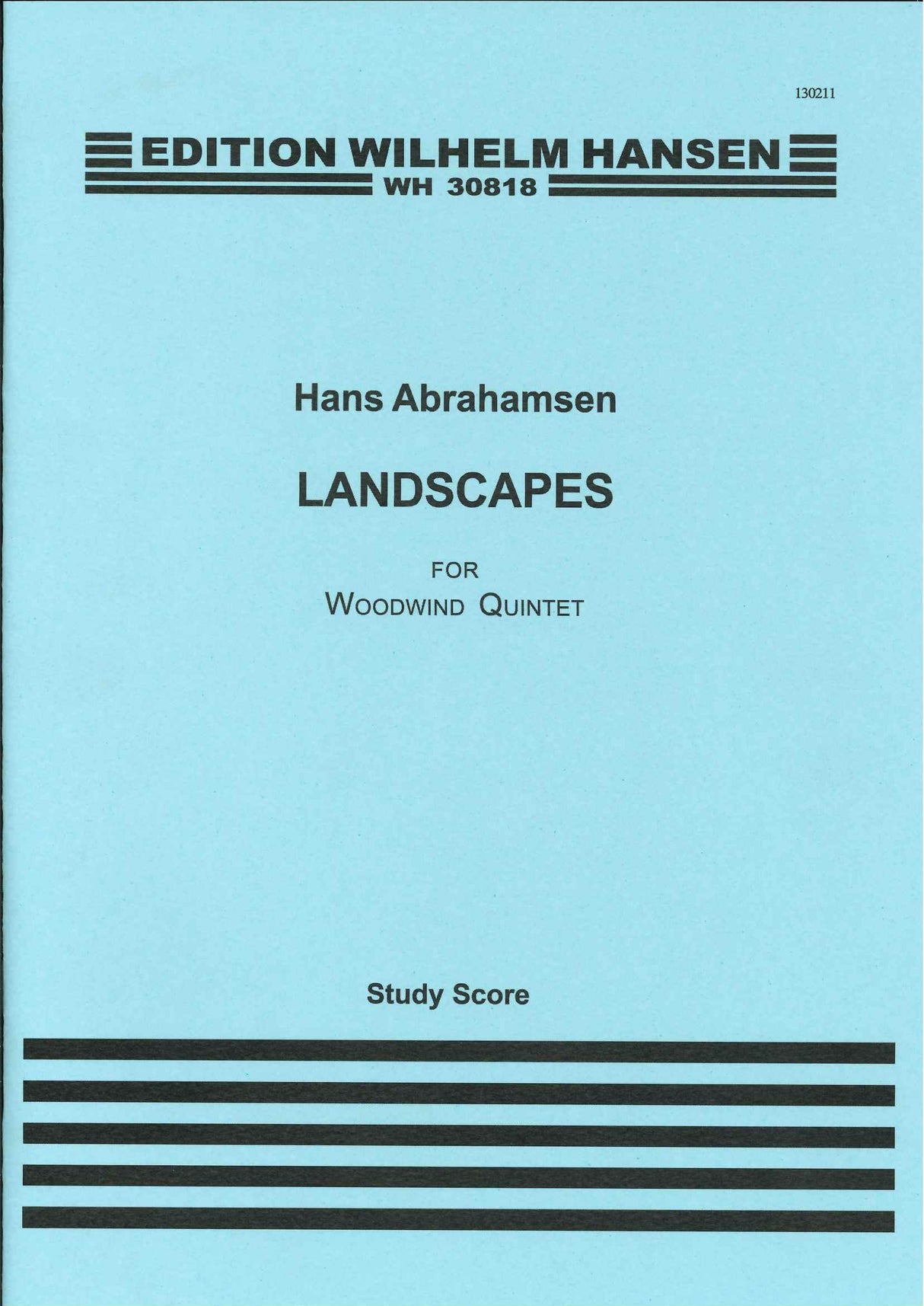 Abrahamsen, Landscapes (Score) (W.Hansen)