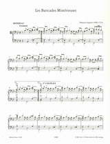 Couperin, Baricades misterieuses (Peters)