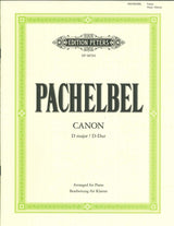 Pachelbel, Canon D major (Cohen) (Peters)